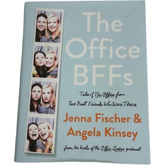 The Office BFFS Large Hardcover Book 2022 Jenna Fischer Angela Kinsey TV Show - Picture 2 of 8